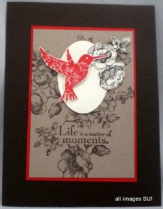 hummingbird stamp