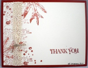 French Foliage stamp set