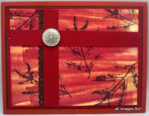 French Foliage technique card