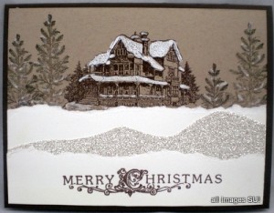 Christmas Lodge stamp set
