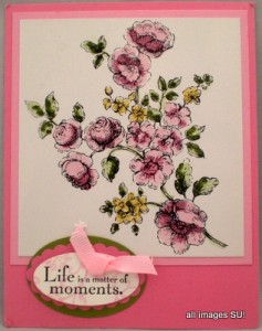 stampin up greeting card