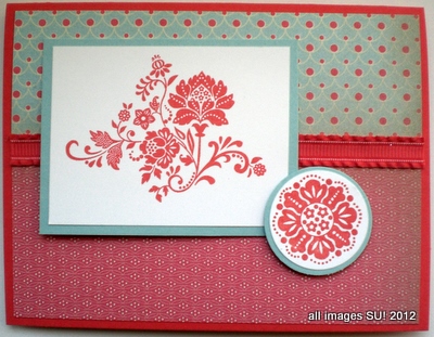 2011 Sale-a-bration Fresh Vintage stamp set