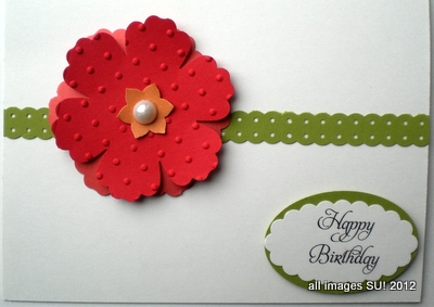 Mixed Bunch with Blossom Punch card