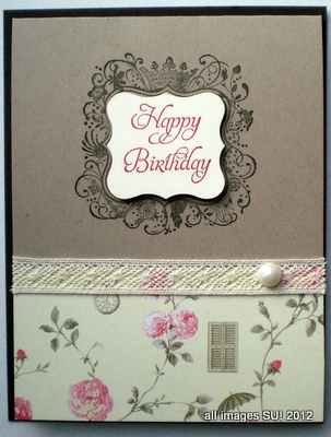 Elementary Elegance Birthday Card