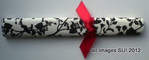 creative gift wrap with Timeless Portrait designer series paper