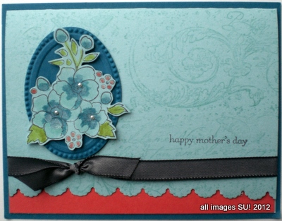 Bordering on Romance Mother's Day Card