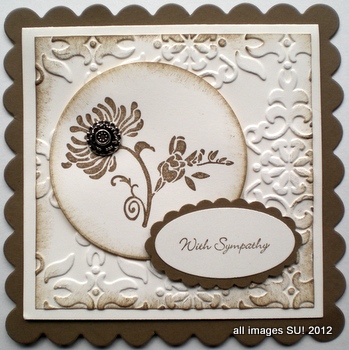 stampin up card idea for Friends Never Face