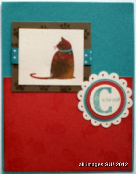 stampin up card ideas with cats
