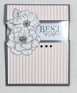 window sheet card with Abigail Rose