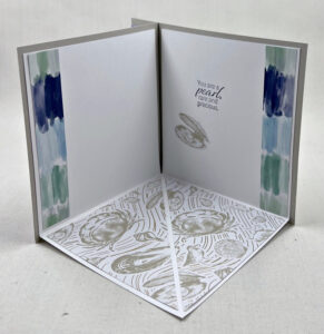 fun fold card with By the Bay Collection